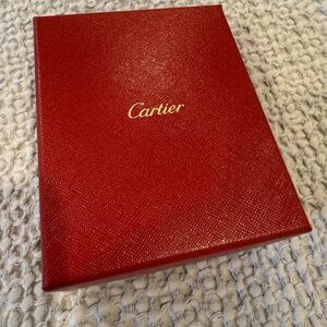 Cartier Red Jewelry Box